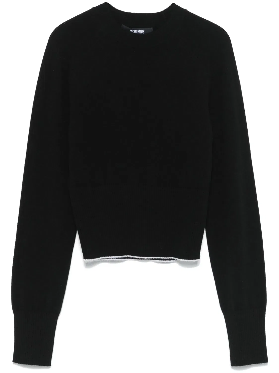Свитер La Maille Soglia Jacquemus, черный