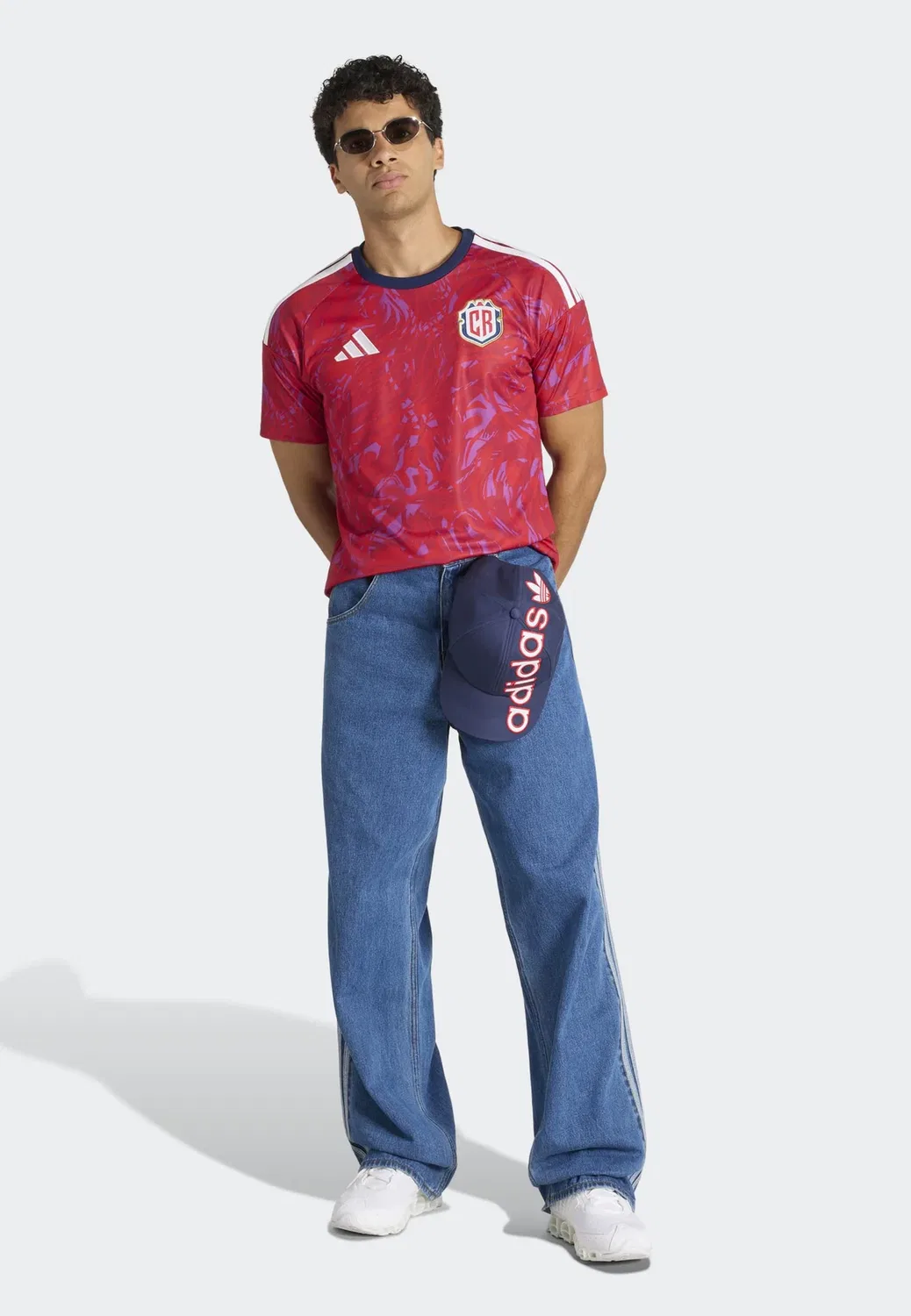 Домашняя форма национальной сборной Коста-Рики №26 Adidas Performance, Collegiate Red — фото 2