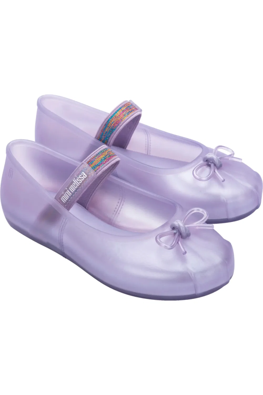 Детские туфли Мэри Джейн с бантом Sophie Mini Melissa, Pearly Lilac