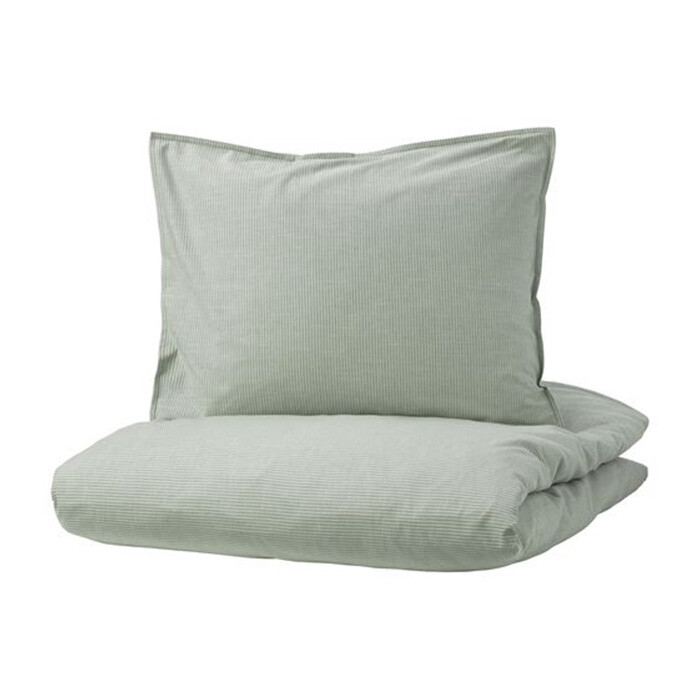

Комплект постельного белья Ikea Bergpalm, зеленый