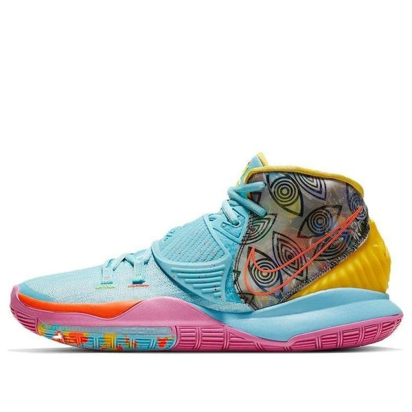 

Кроссовки kyrie 6 preheat 'miami' Nike, синий