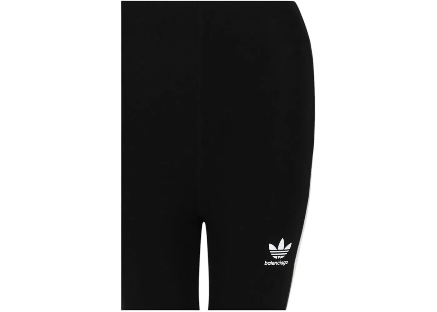 Женские леггинсы с принтом Balenciaga x Adidas Leggings, Black — фото 3