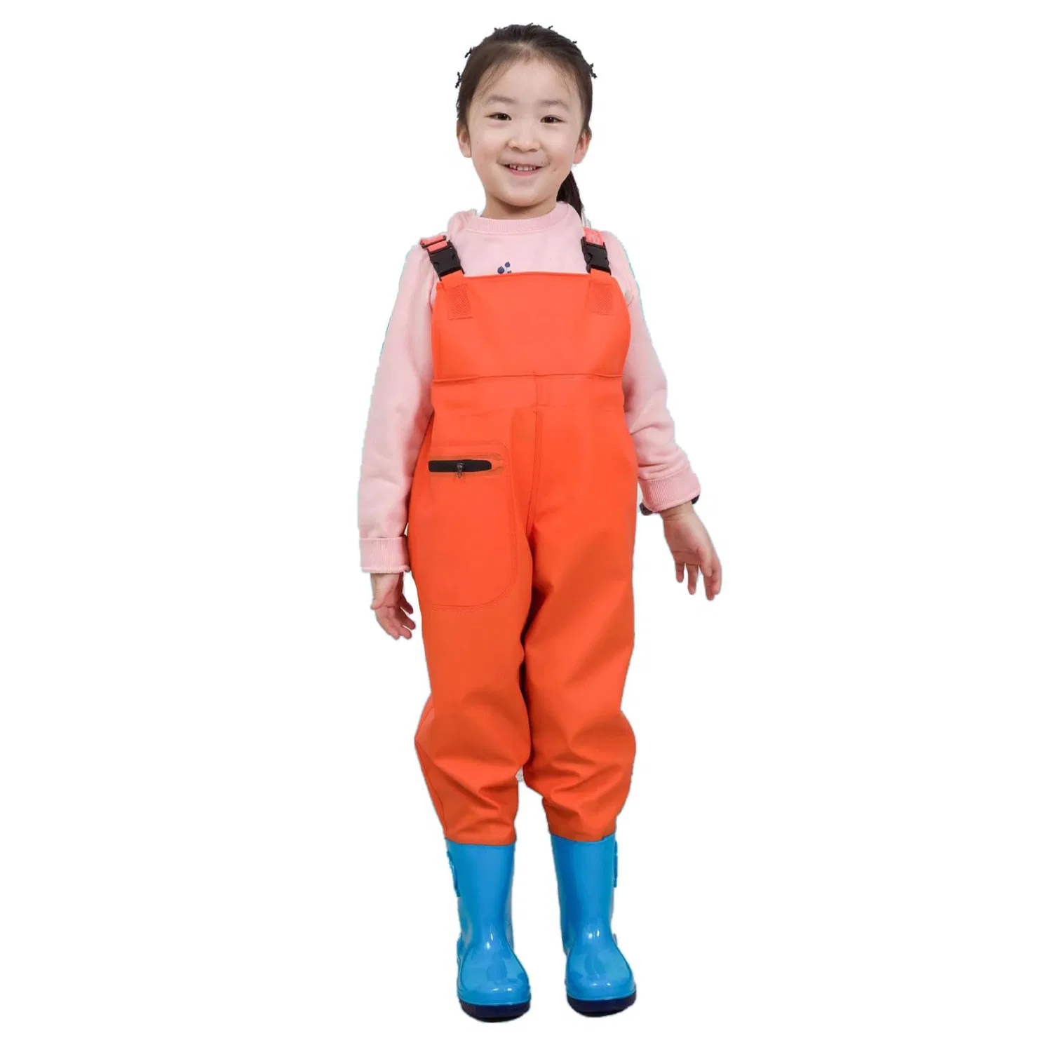 Детские забродники с сапогами Wansiman, Orange