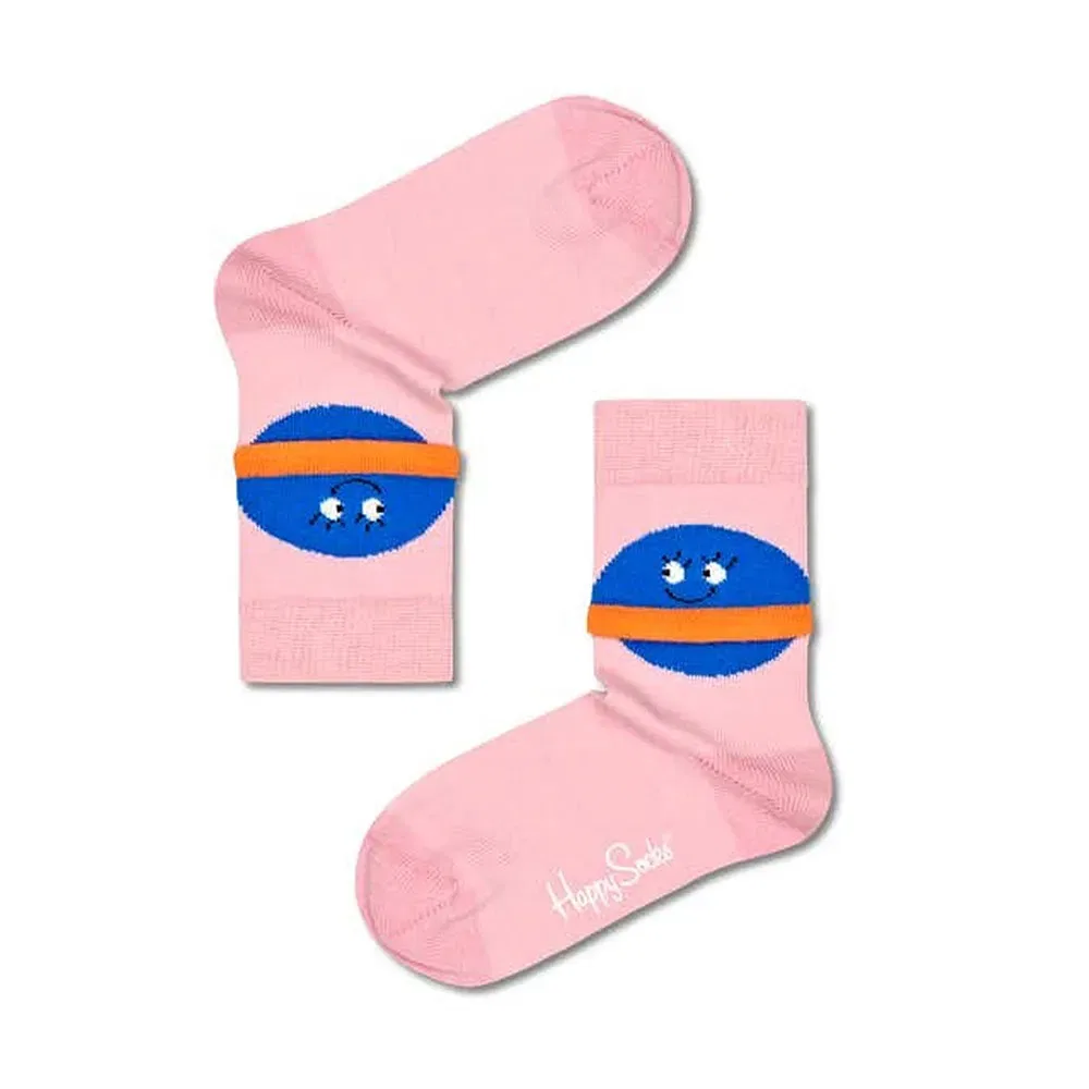 Носки Saturnus Happy Socks, розовый