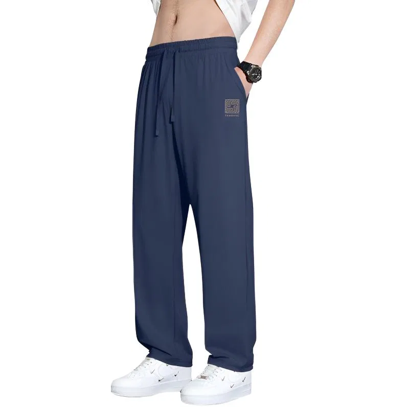 Tonlion Детские брюки из льна с принтом Lake Days Quote Hudson Baby, Heather Navy