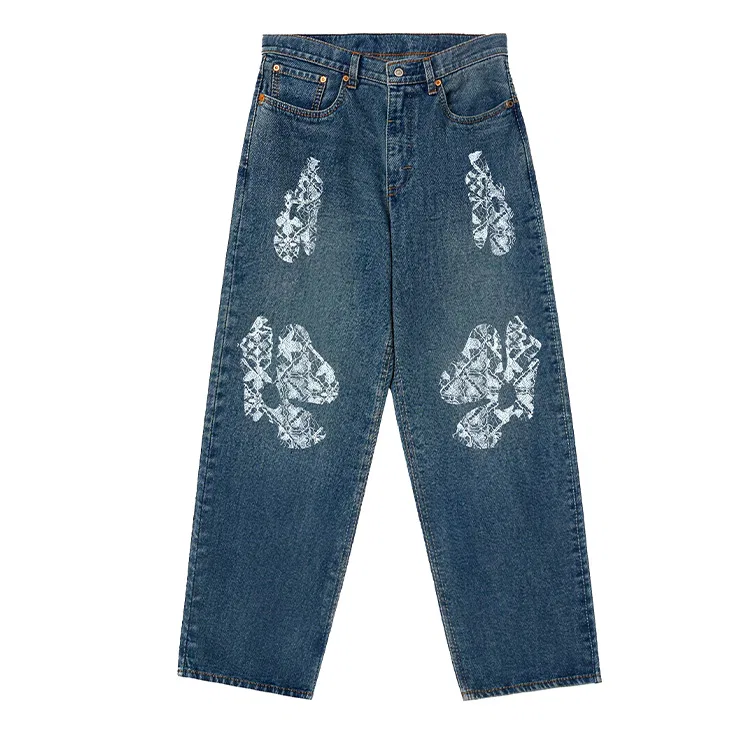 Детские джинсы широкие Levis, Blue