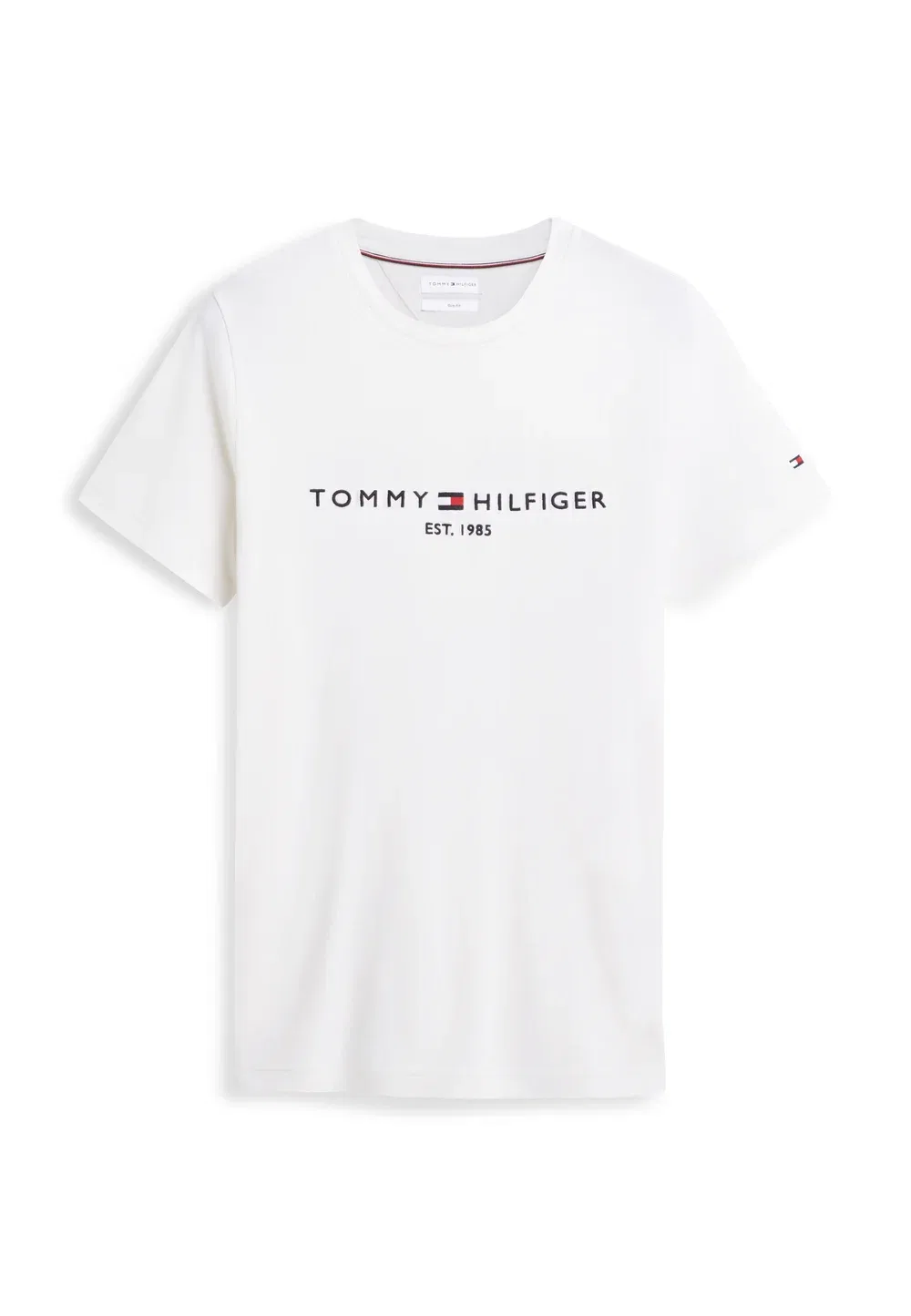 Футболка с логотипом - футболка с принтом Tommy Hilfiger, Ivory Petal — фото 4