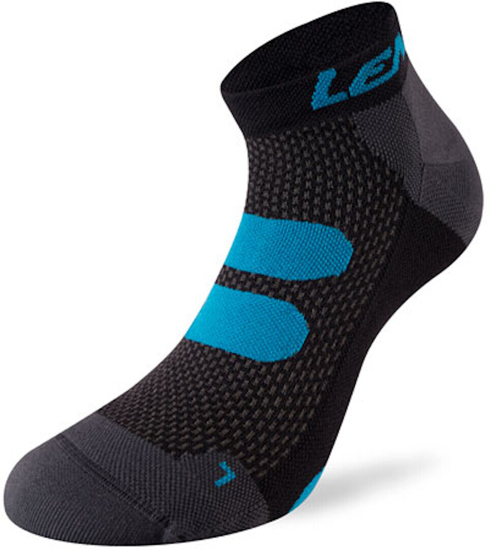 

Носки Lenz 5.0 Short Компрессионные, сине-серые