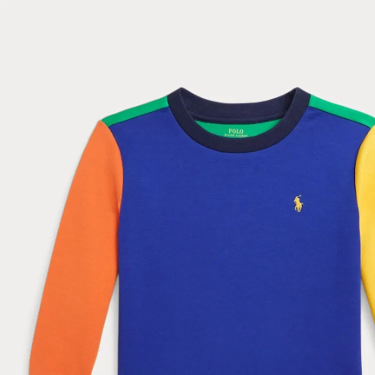 Детская толстовка с принтом Multicolor Polo Ralph Lauren — фото 4