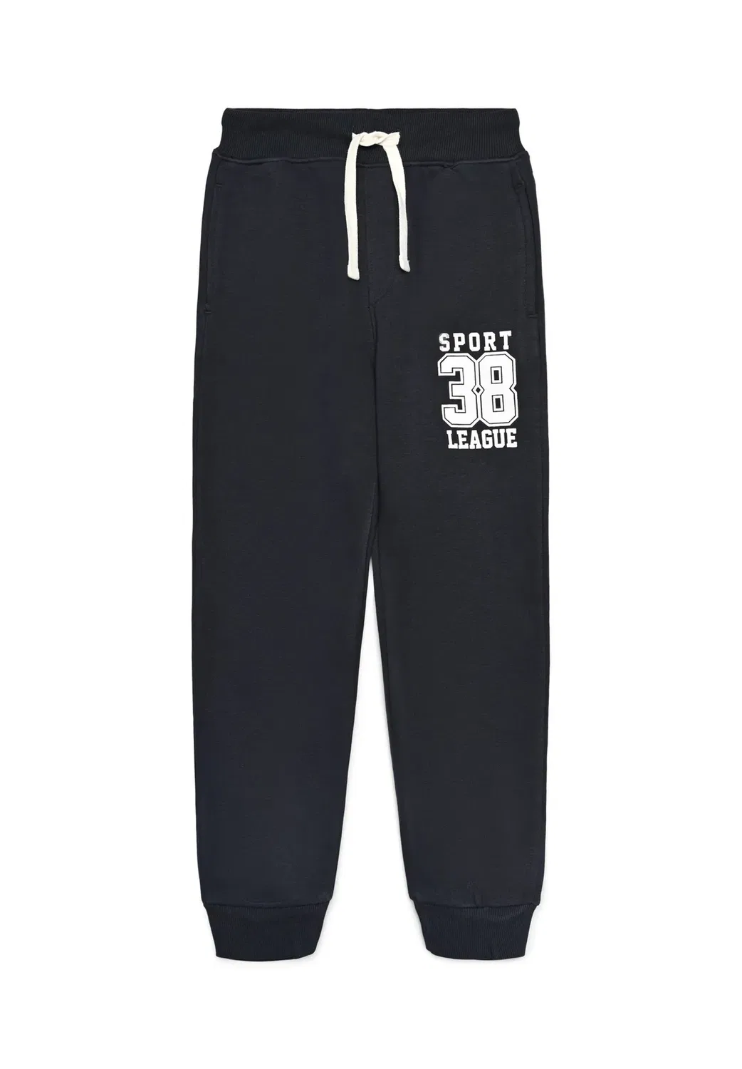 Pantaloni Tuta Lunghi Con Stampa - спортивные штаны Terranova, Blu
