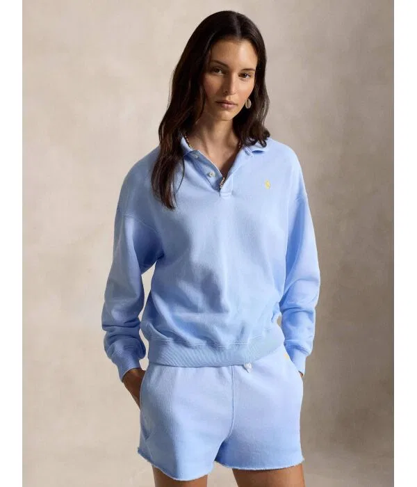 Женская флисовая кофта на молнии Polo Ralph Lauren, Azzurro