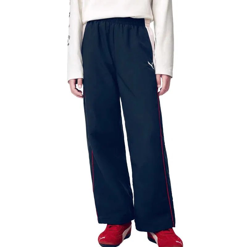 Детские брюки свободного кроя Moderate, Dark Blue 80802, PUMA