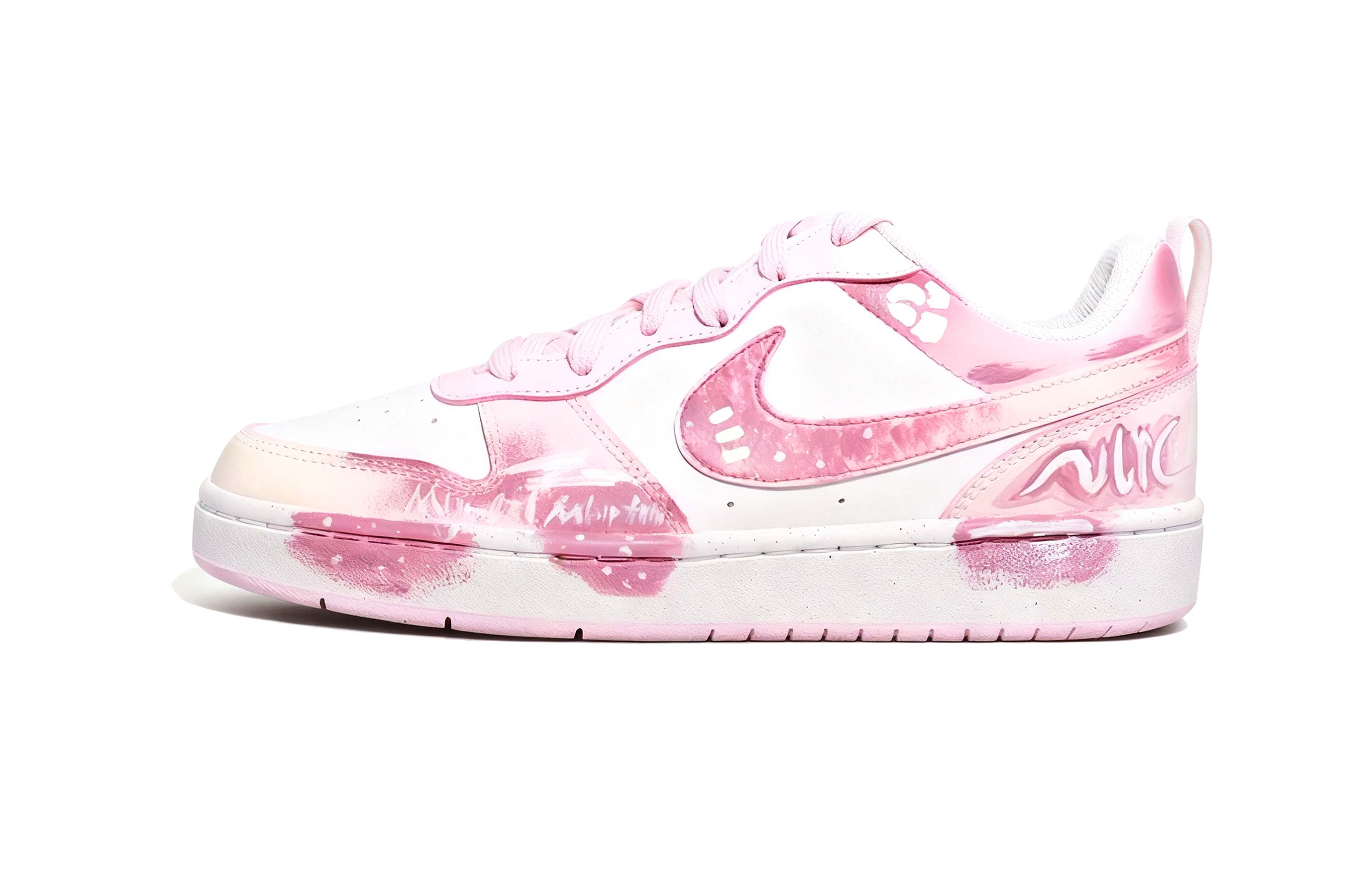 

Nike Кроссовки для скейтборда low top pink kids' slip resistant abrasion resistant