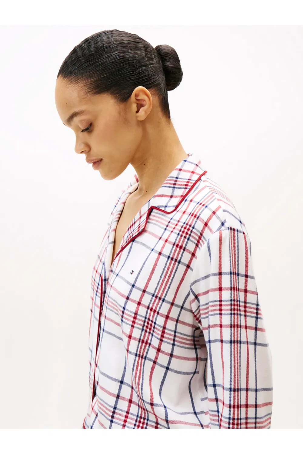 Женский комплект для сна с длинным рукавом Tommy Hilfiger, Multi — фото 4