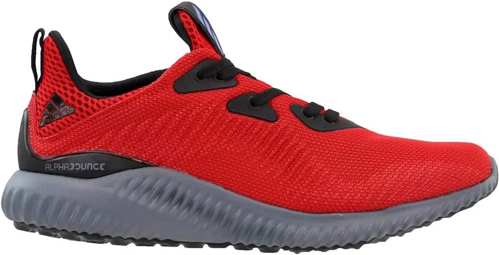 Детские кроссовки для бега Alphabounce adidas, Scarlet/Blue/Black — фото 2