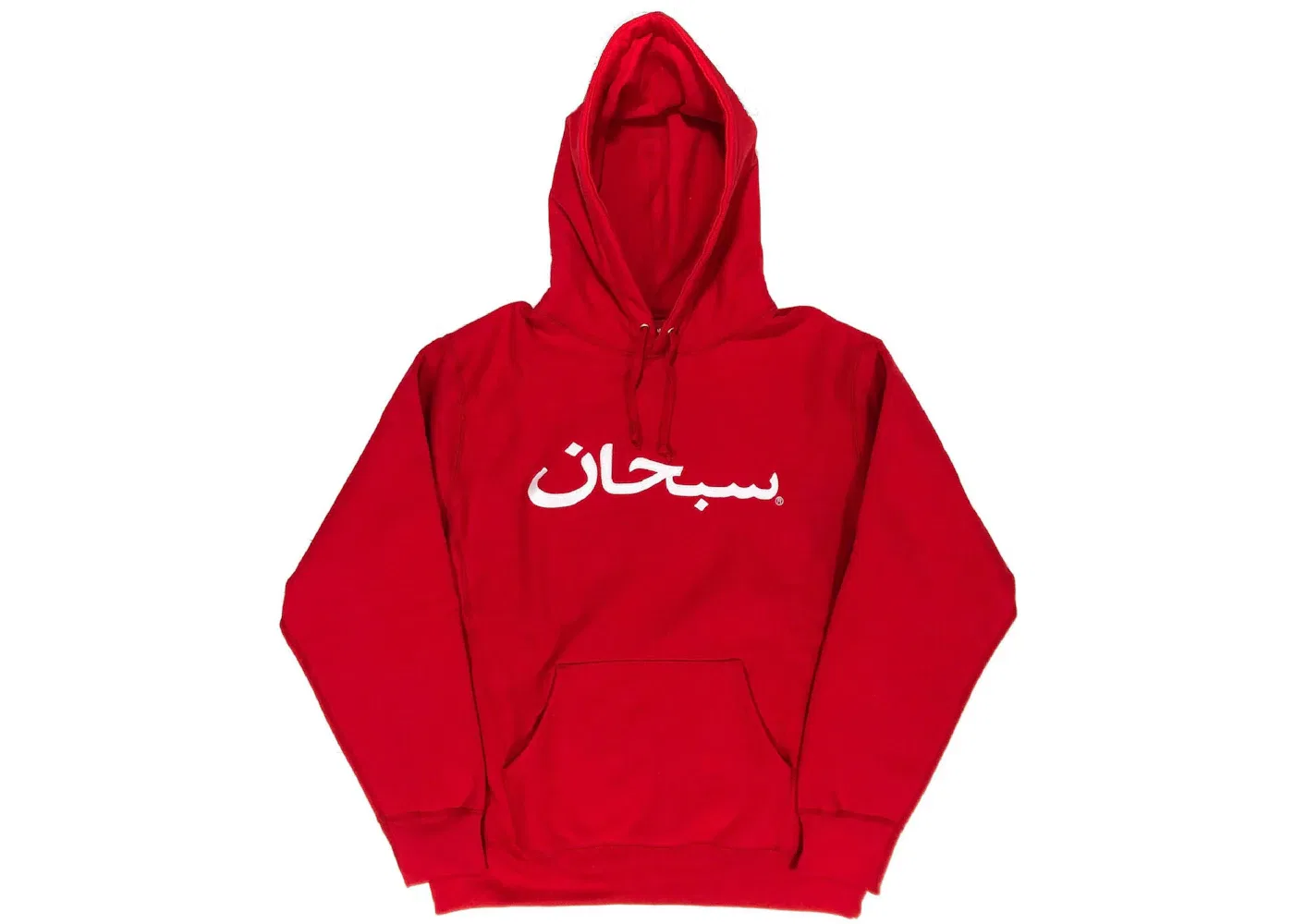 Мужская худи с капюшоном с принтом Supreme, Red
