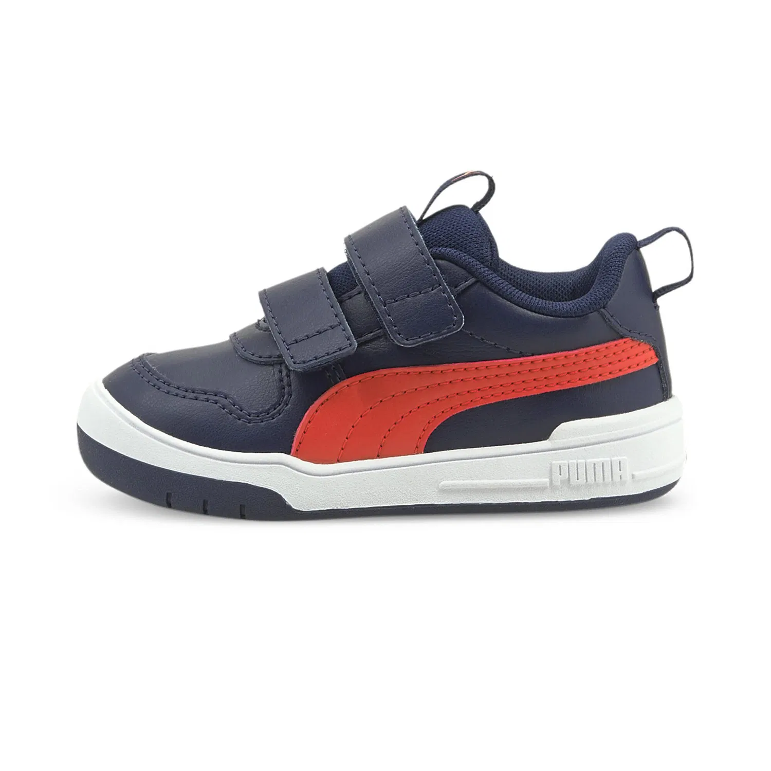 Детские кроссовки для мальчиков с липучкой Multiflex SL V PUMA, Grenadines Peacoat