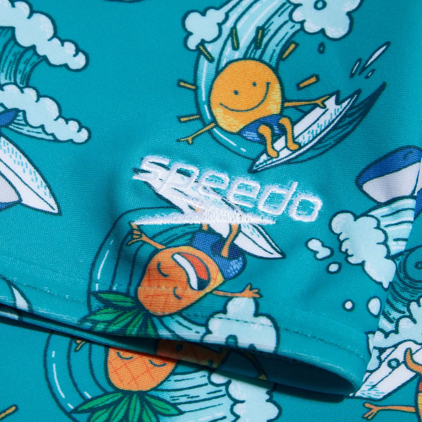 Плавки детские с принтом Digital Allover Speedo, синий — фото 2