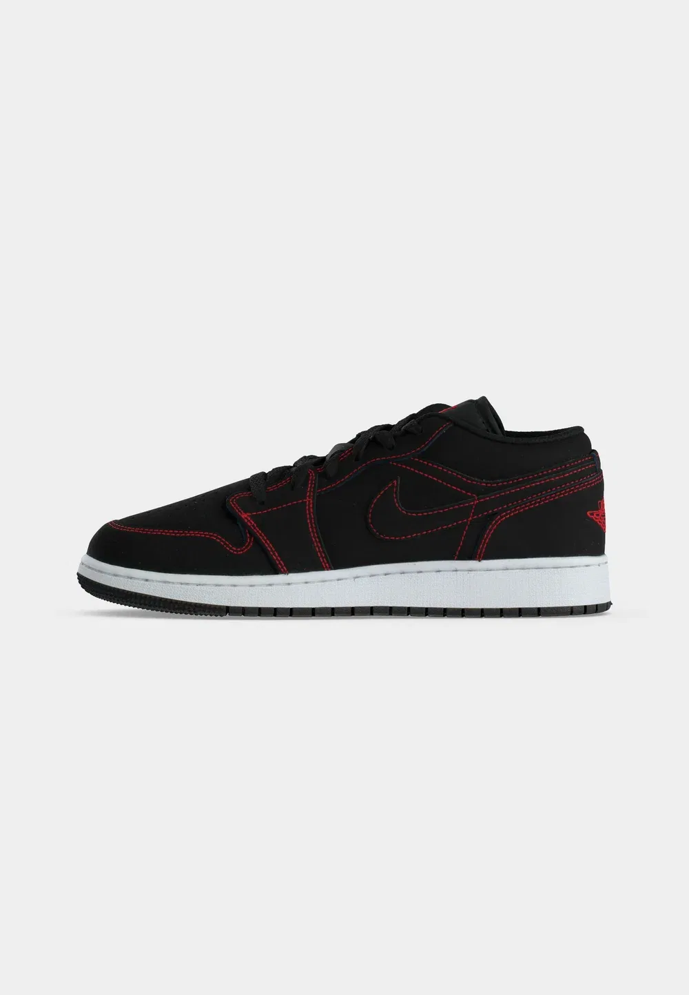 Кроссовки Air 1 унисекс Jordan, Black/University Red/White — фото 2