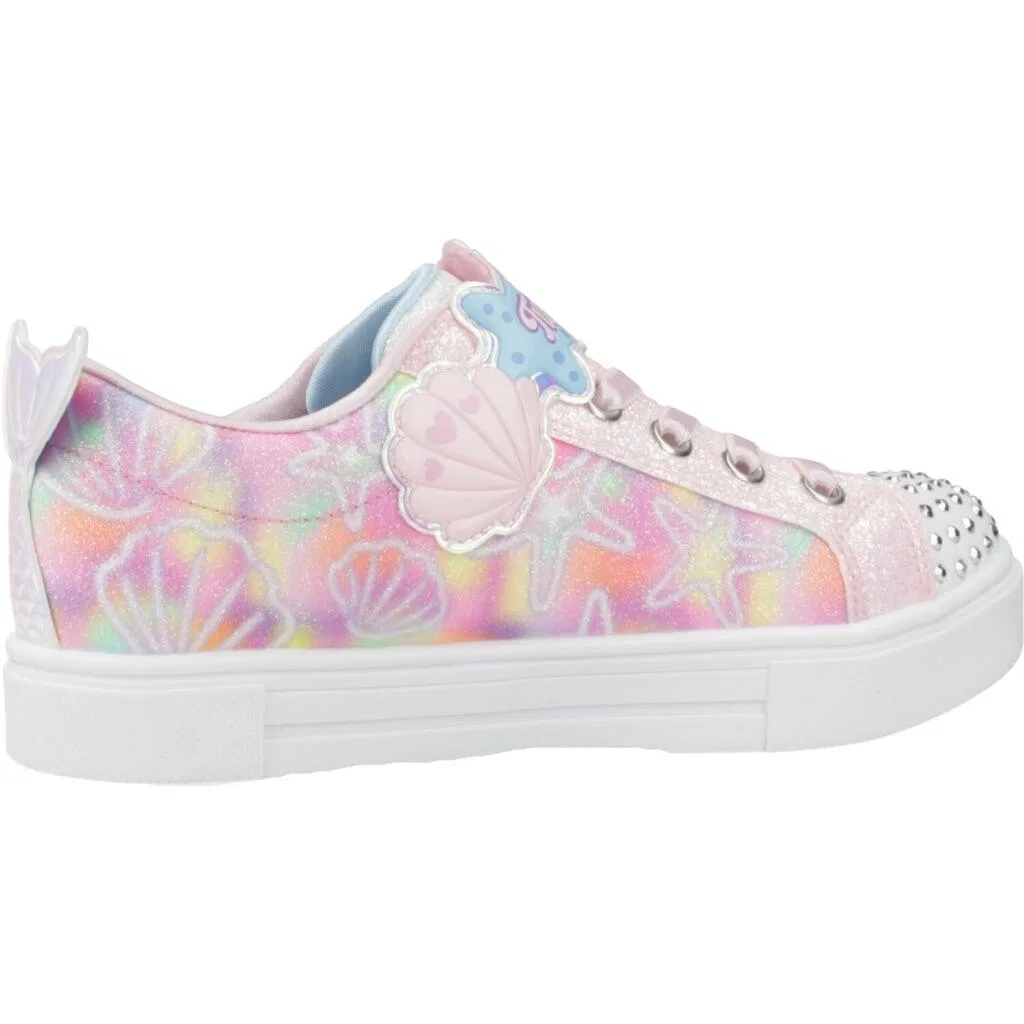 Детские кроссовки Skechers Twinkle Sparks, Rosa — фото 4