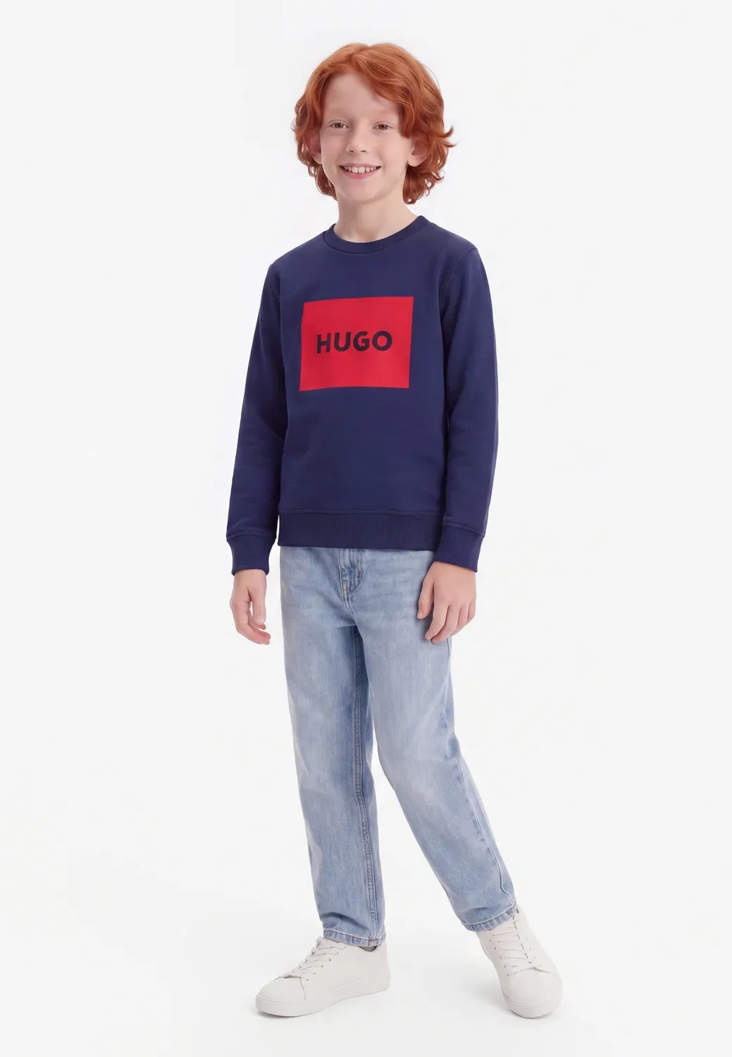 Толстовка Hugo Kids, Navy