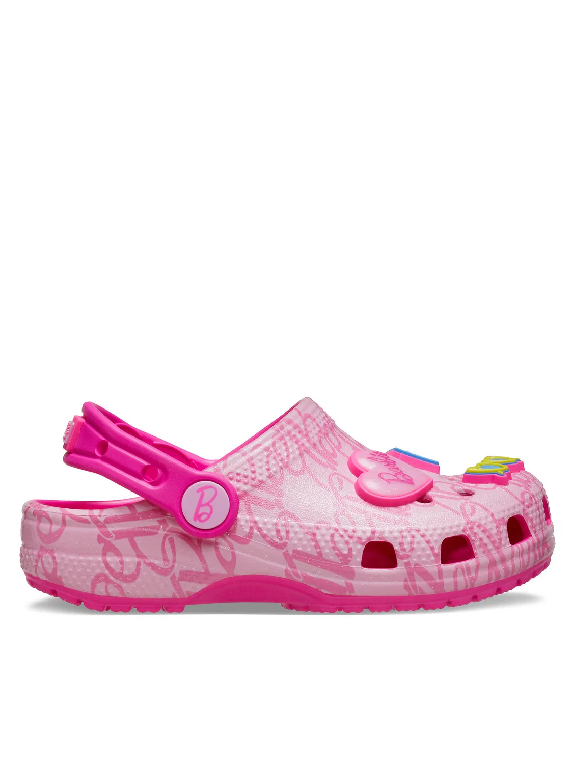 Шлепанцы для девочки Mattel Pink Barbie Cls Clg Crocs, розовый