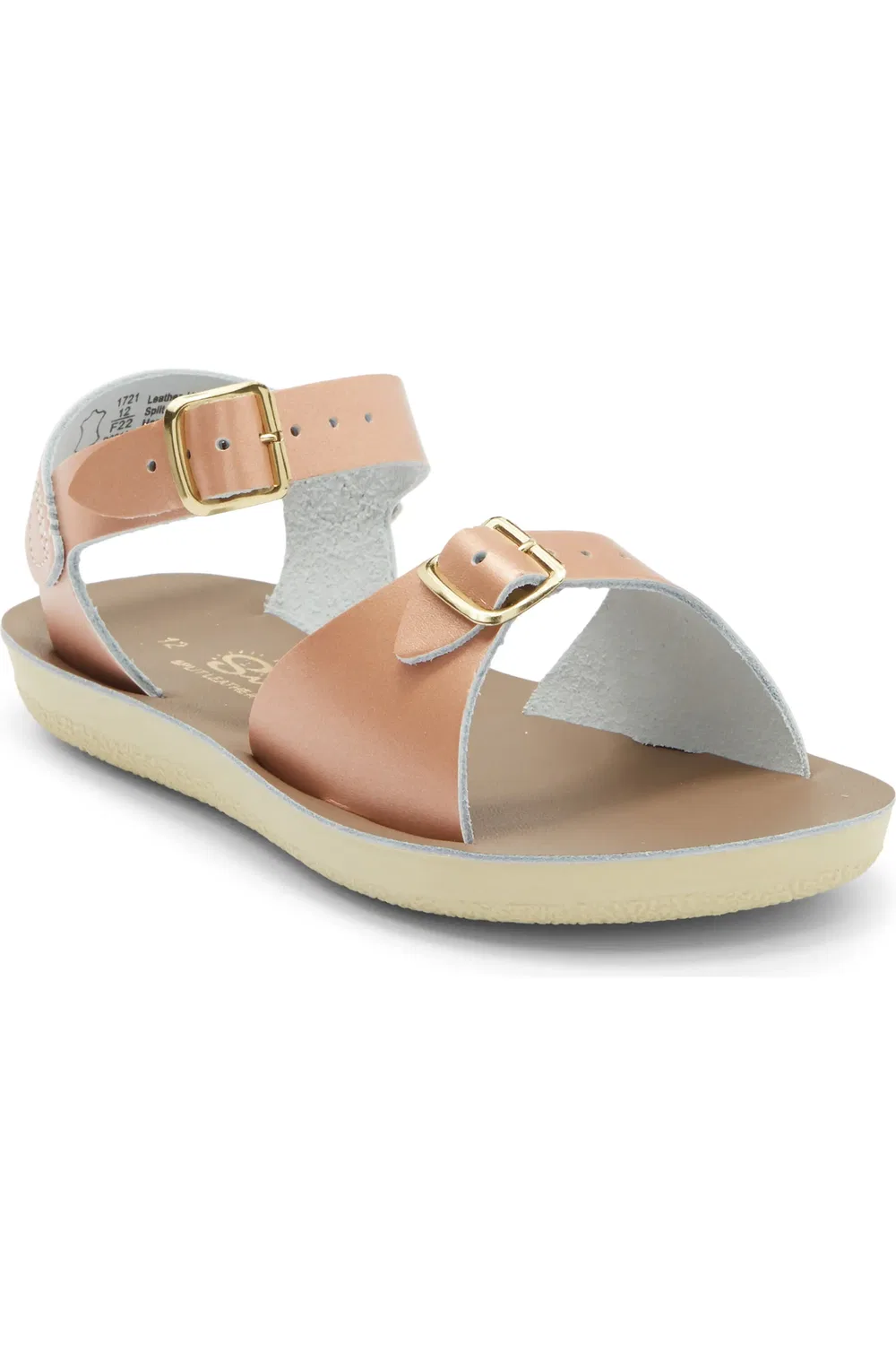 Сандалии детские с регулируемыми ремешками Salt Water Sandals by Hoy, Rose Gold
