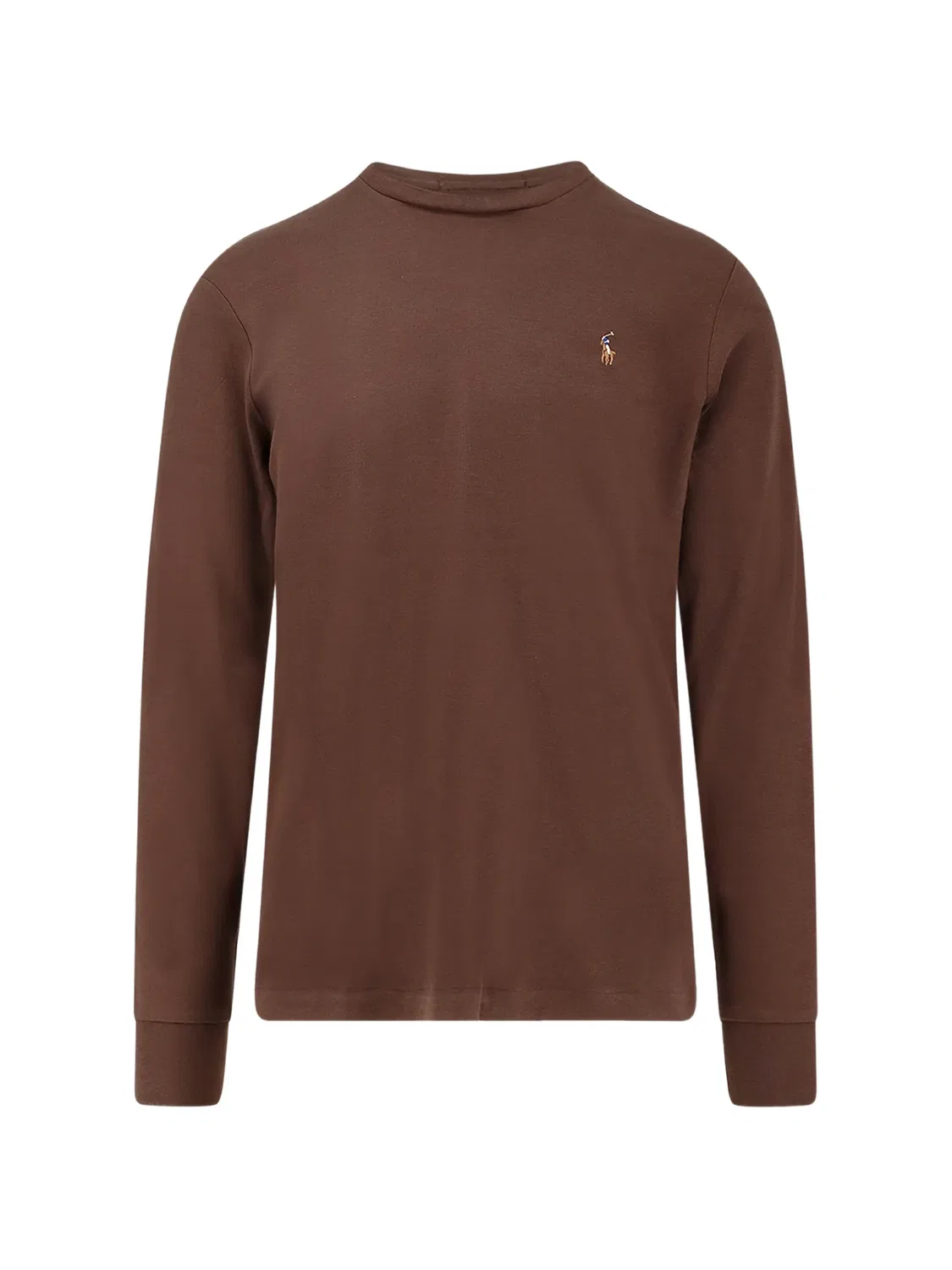 Футболка Polo Pony коричневая Polo Ralph Lauren, коричневый
