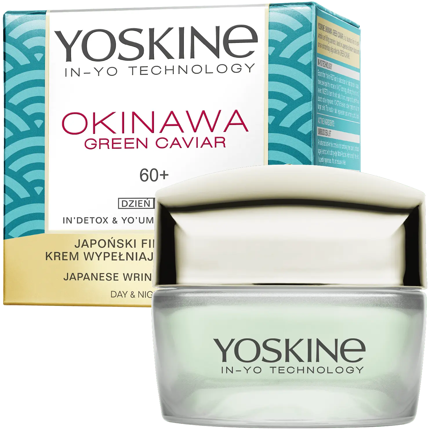 

Yoskine Okinawa Green Caviar лифтинг-крем для лица день и ночь 60+, 50 мл