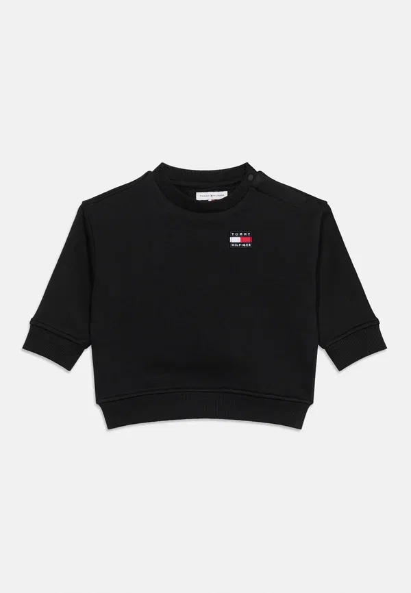 Худи из хлопка Tommy Hilfiger, черный