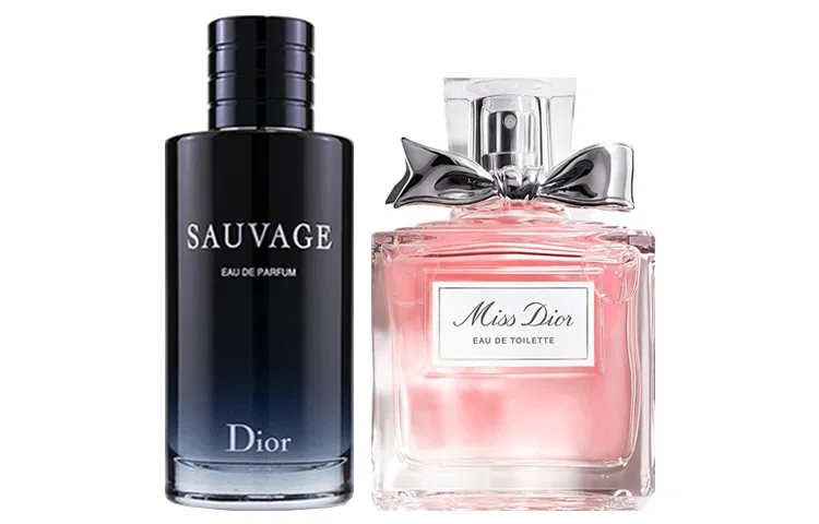 Парфюмерный набор для женщин и мужчин Wild And Rich Dior Miss Dior, DIOR, 60 мл + 50 мл, Black