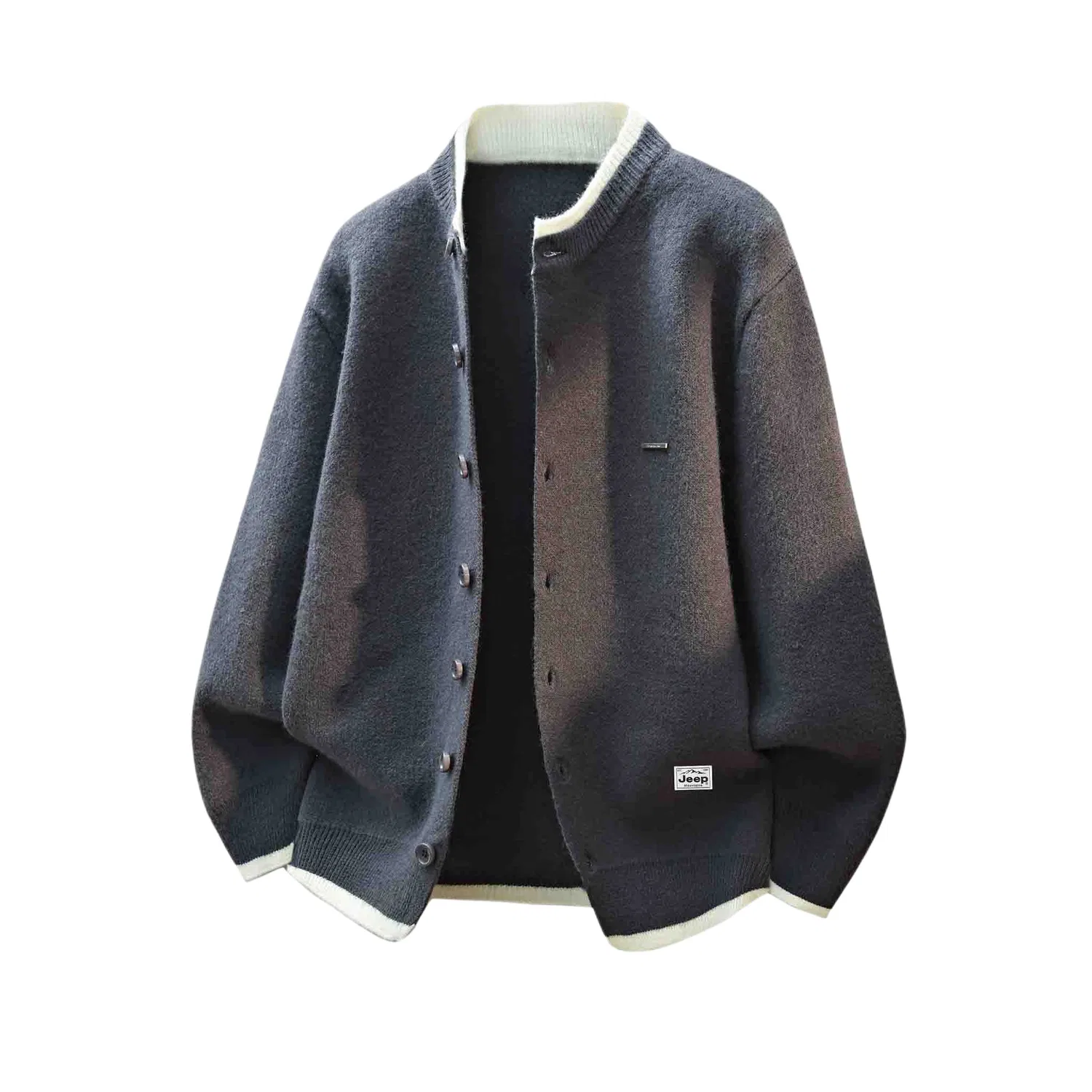 Детский свитер с круглым вырезом Jeep Classic Collection, Dark Gray