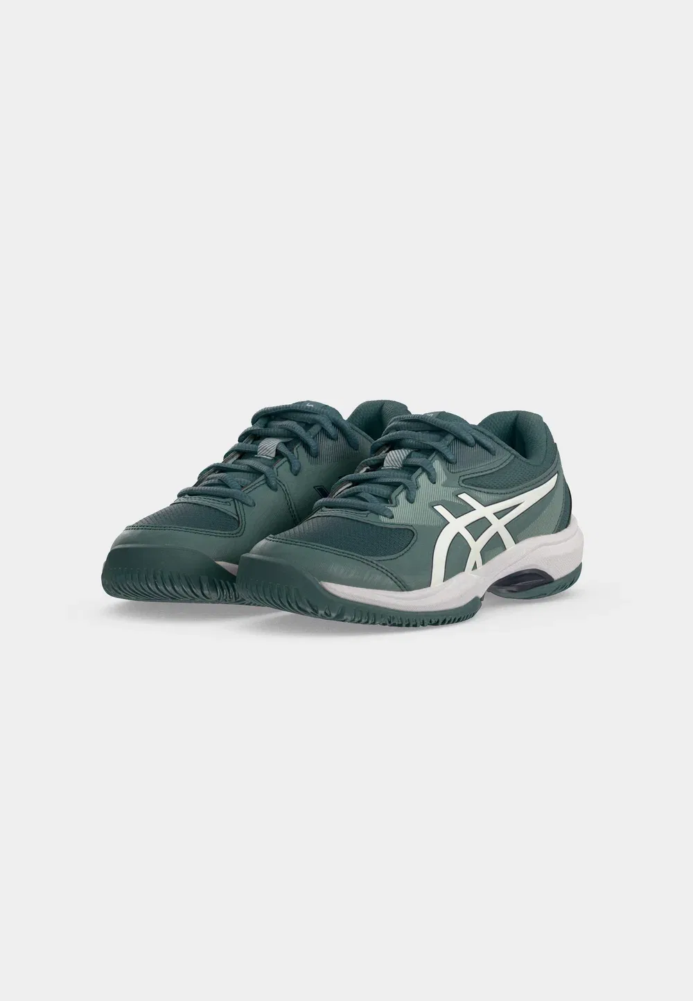 Игровые кроссовки Gel унисекс - теннисные кроссовки для разных типов кортов Asics, Foggy Teal/White — фото 3