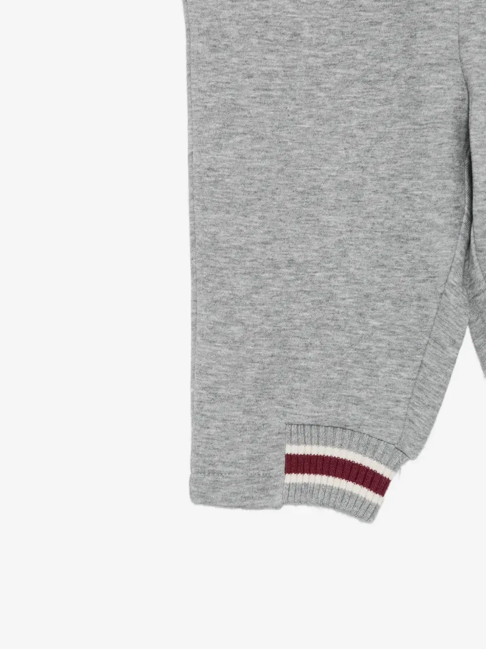 Спортивные штаны с вышитым логотипом Emporio Armani Kids, серый — фото 3