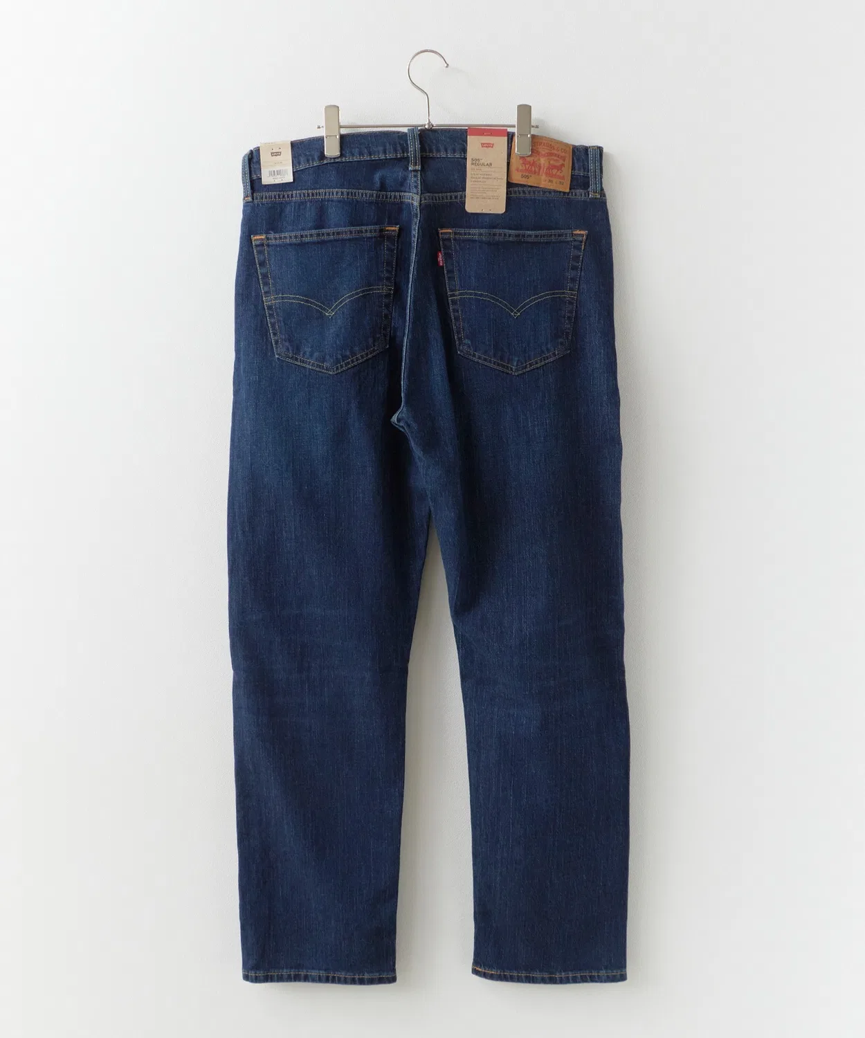 Мужские джинсы Regular Fit Indigo Blue Levi's 505, Indigo Blue — фото 3