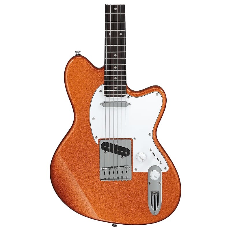 

Электрогитара Ibanez YY20 Yvette Young Signature, оранжево-кремовый блеск