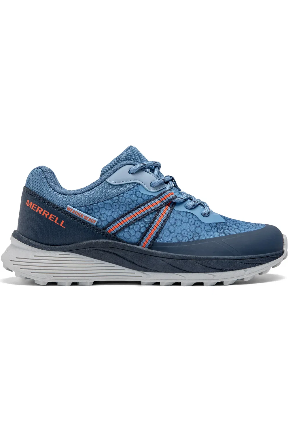 Кроссовки детские с амортизацией Supernova Merrell, синий/оранжевый — фото 2