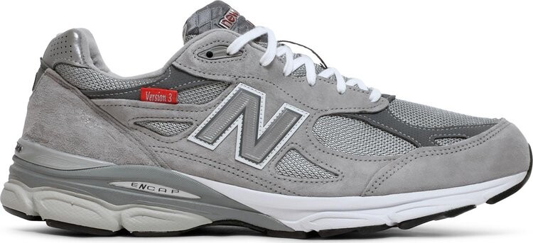 

Кроссовки New Balance 990v3 Made In USA, серый/красный