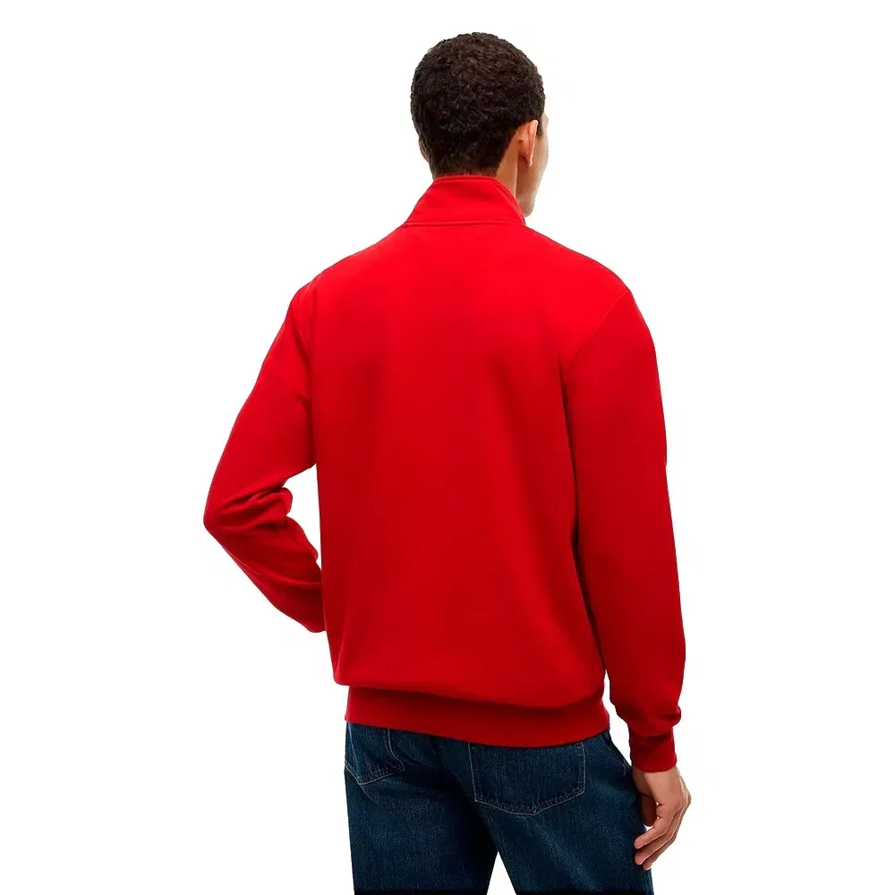 Мужской свитшот с принтом Tommy hilfiger Brand Love Small Flag, Red — фото 2