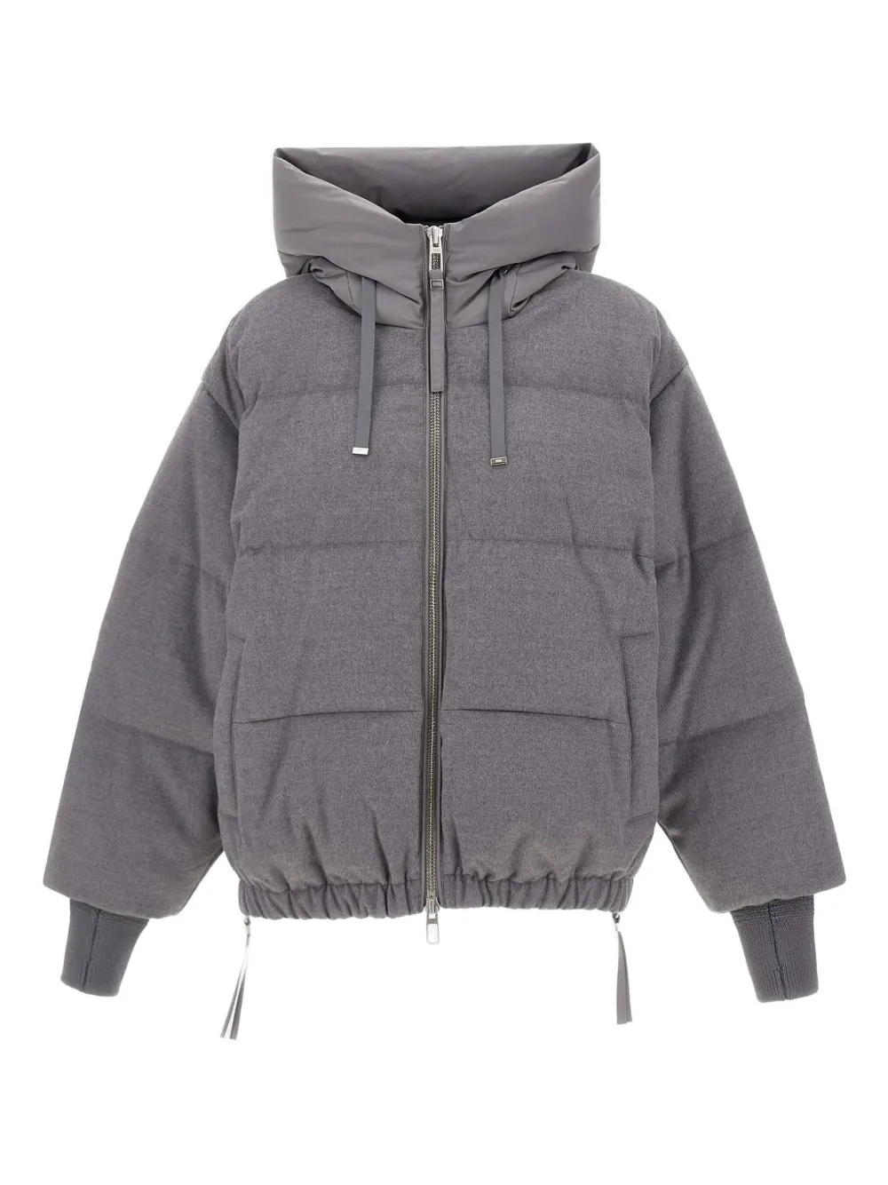 

Стеганая пуховая куртка с капюшоном Duno, серый