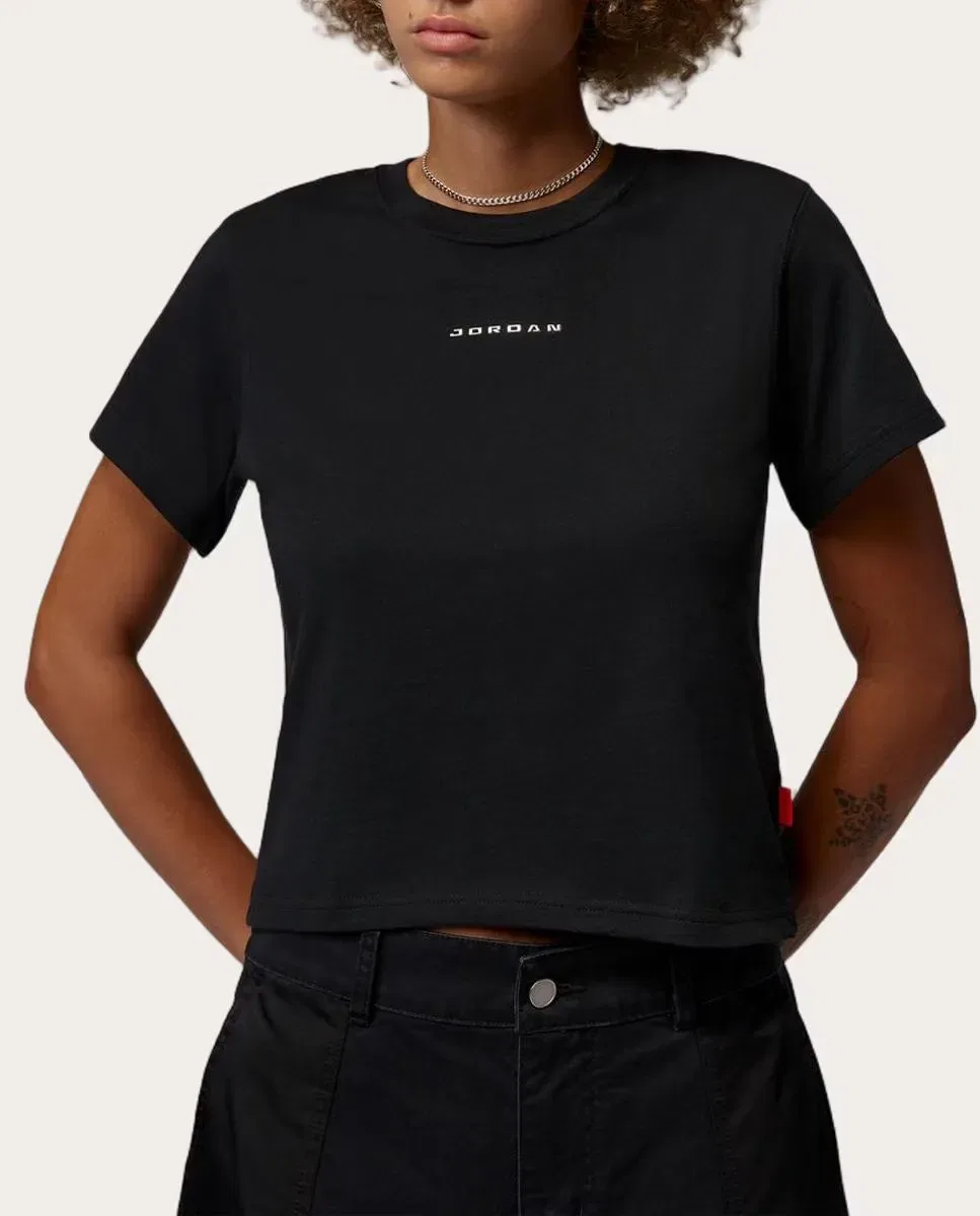 Женская футболка с принтом Graphic Jordan, Negro