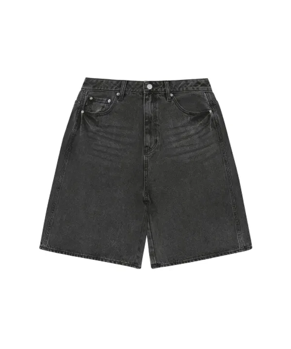 Джинсовые шорты Iconic, Superdry, Melange Black — фото 2