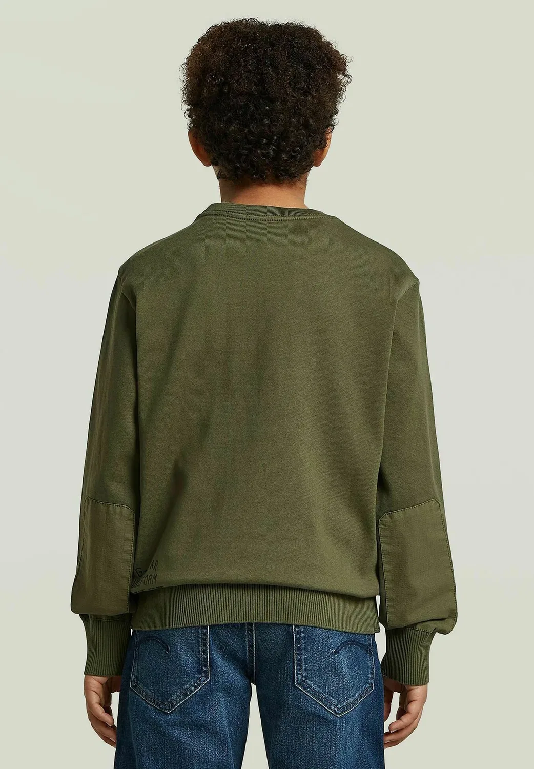 Детский вязаный свитер в армейском стиле G-Star, Four Leaf Clover — фото 2