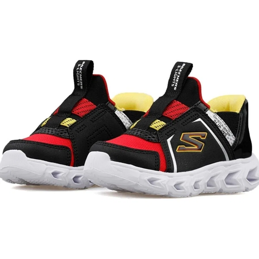 Детские кроссовки с подсветкой Hypno Flash 2.0 Skechers, Красный — фото 3