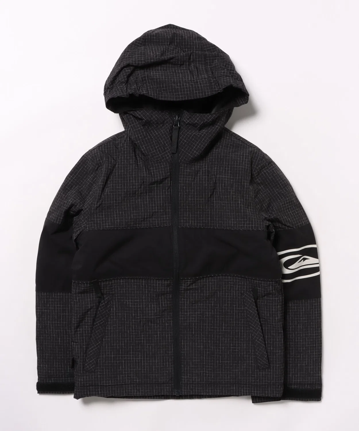 Детская горнолыжная куртка с капюшоном, модель HIGH IN THE HOOD YOU Quiksilver, Black