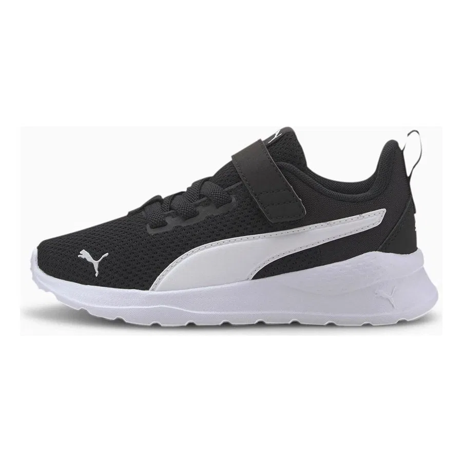 Кроссовки детские с низким берцем Classic Slip-On Puma Anzarun Lite AC+ PS, Черный — фото 2
