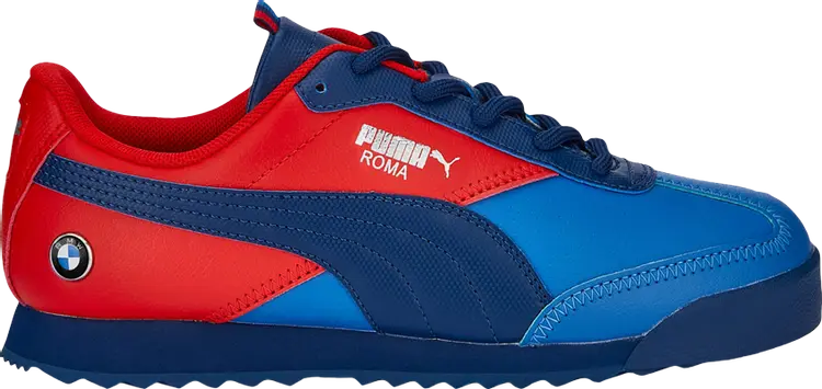 

Кроссовки Puma BMW Motorsport x Roma Via Jr Blue Red, синий