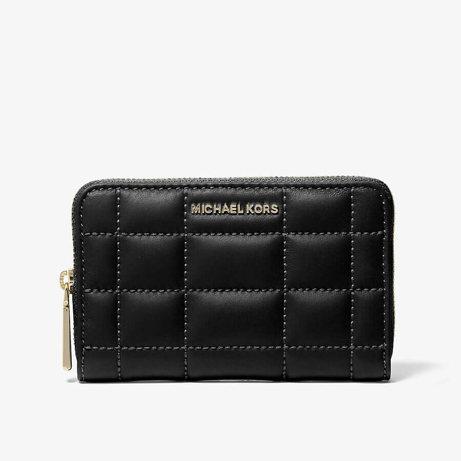 

Кошелек Michael Michael Kors Small Quilted Leather, черный