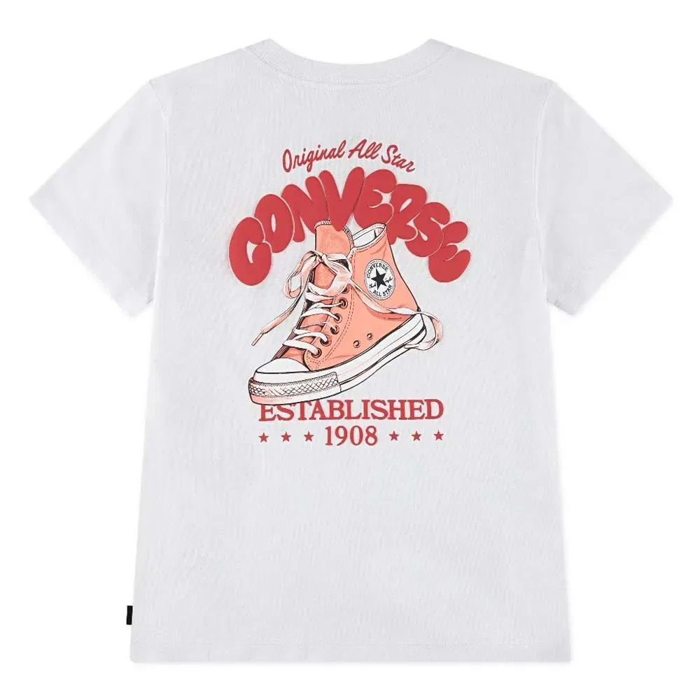 Кроссовки Bubble Sneaker Gfx Converse Kids, белый — фото 2
