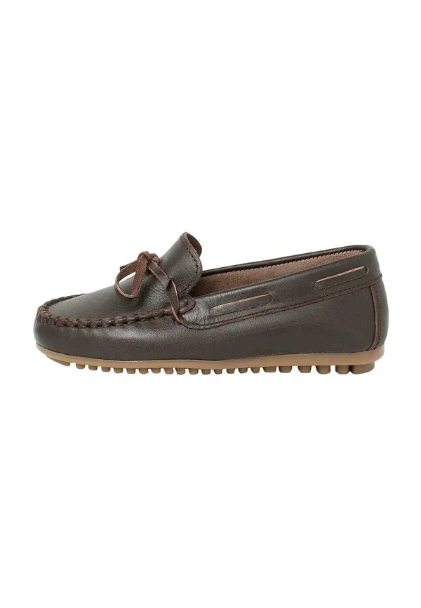 Ботинки кожаные Moccasin Pisamonas Marron, коричневый